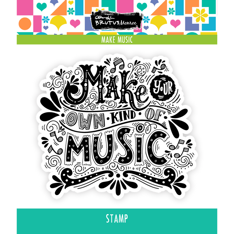 Make Music | 4x4 Stamp Set