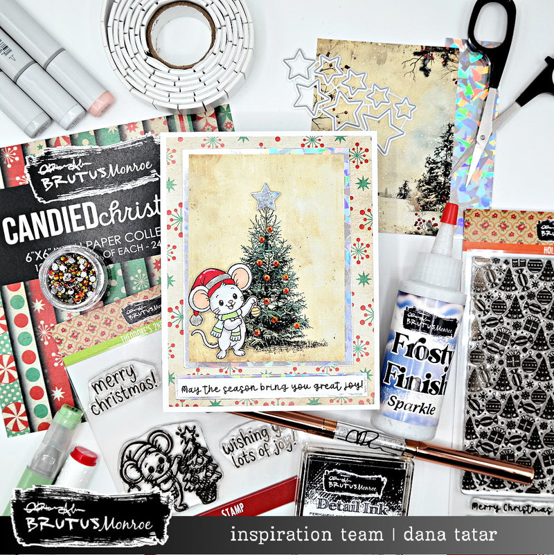 Theodore's 2nd Christmas | 4x4 Stamp Set