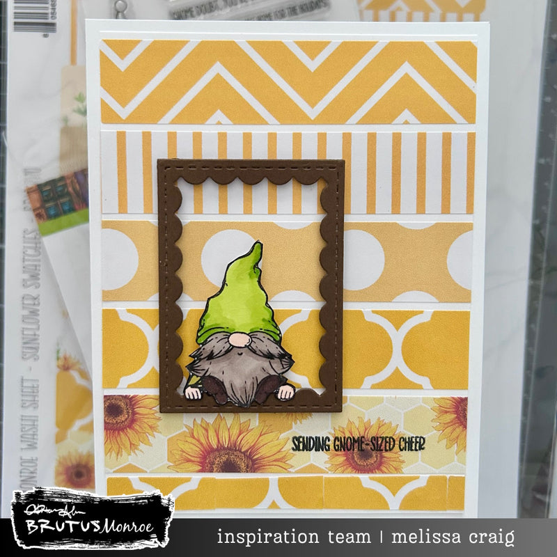 Sunflower Swatches | Washi Sheet