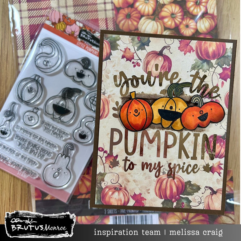 Little Pumpkins | 4x6 Stamp