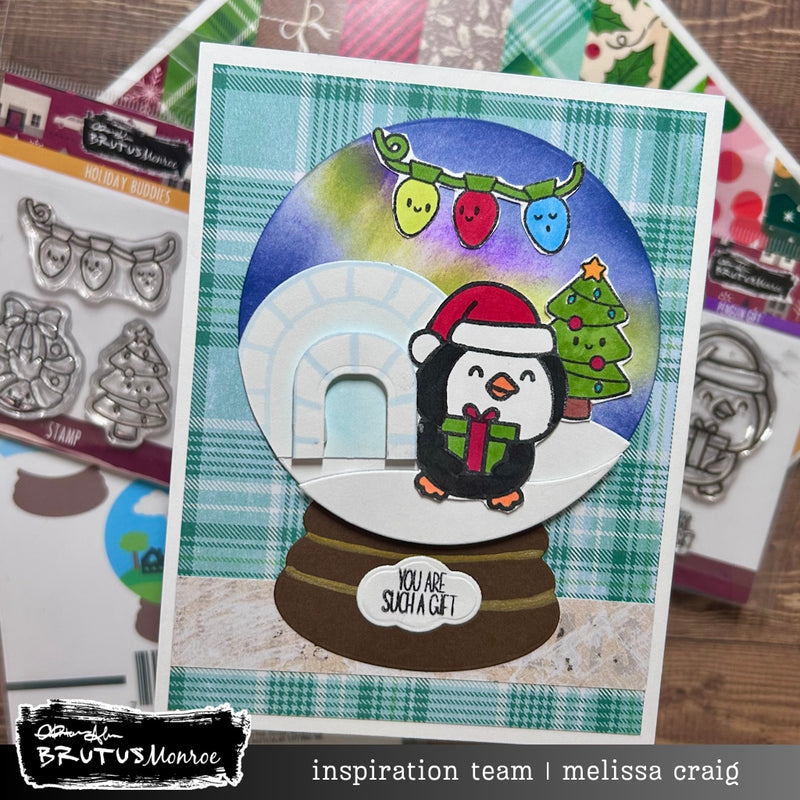 Penguin Gift | 2x3 Stamp Set