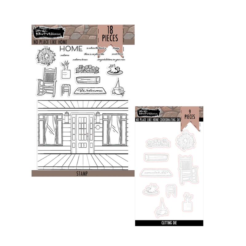 No Place Like Home | Stamp & Coordinating Die