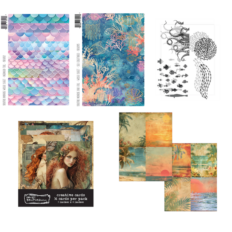 Mermaid's Tail | Add On Speciality Paper Bundle