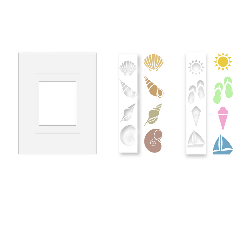 Mermaid's Tail | Slide Show Stencil Bundle