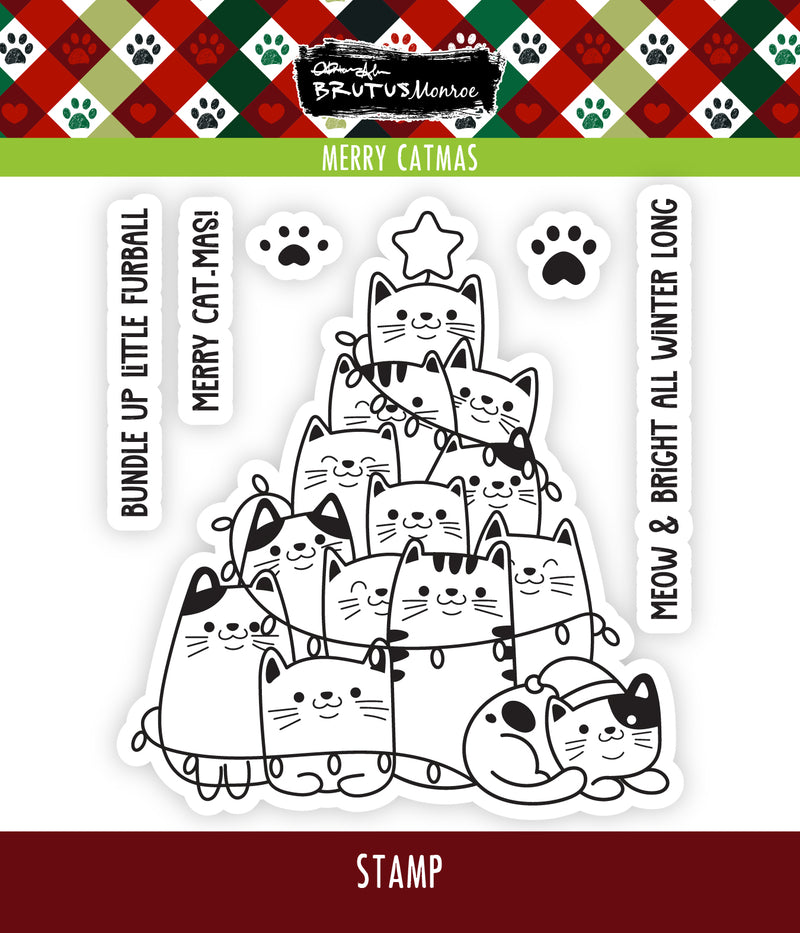 Merry Catmas | 4x4 Stamp Set