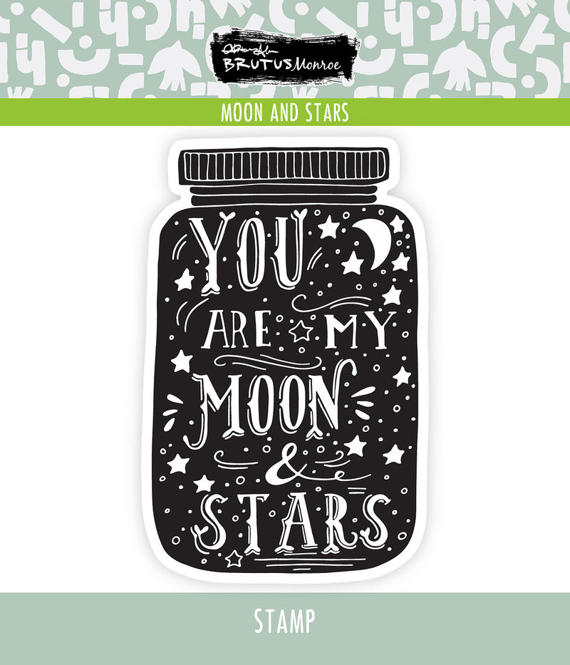 Moon and Stars | 4x4 Stamp Set