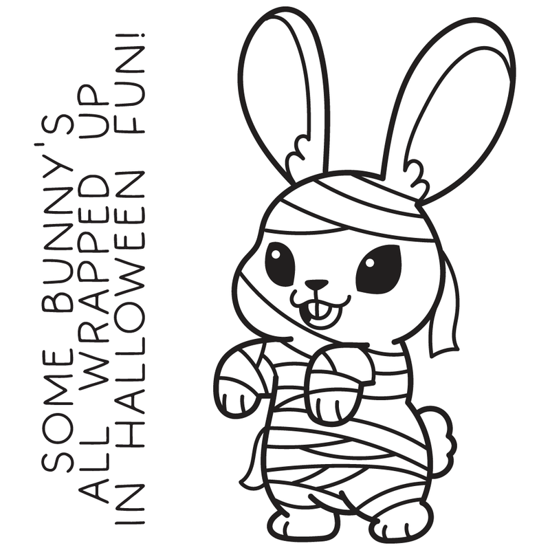 Mummy Bunny | 2x2 Stamp
