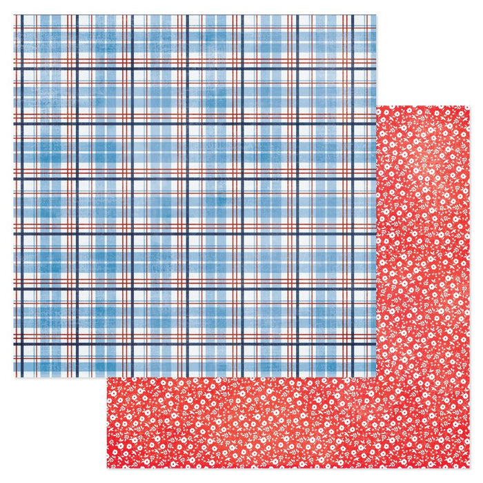 Flags And Frills Double-Sided Cardstock 12"X12"