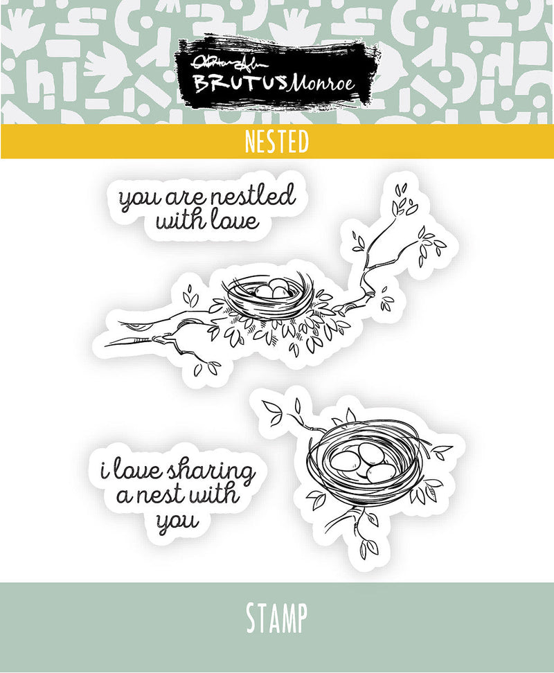 ‍Nested | 3x3 Stamp Set (100% off)
