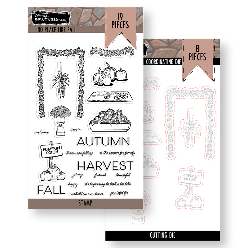 No Place Like Fall | Stamp & Coordinating Die