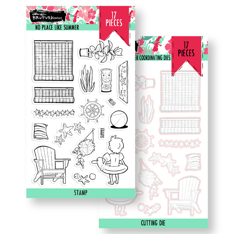 No Place Like Summer | Stamp & Coordinating Die