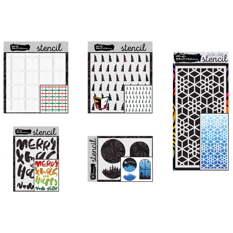 October Stencil Bundle