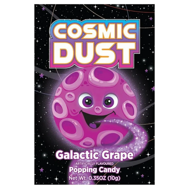 Cosmic Dust Galactic Grape Popping Candy .35oz