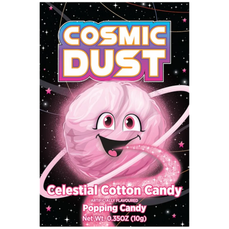 Cosmic Dust Celestial Cotton Candy Popping Candy .35oz