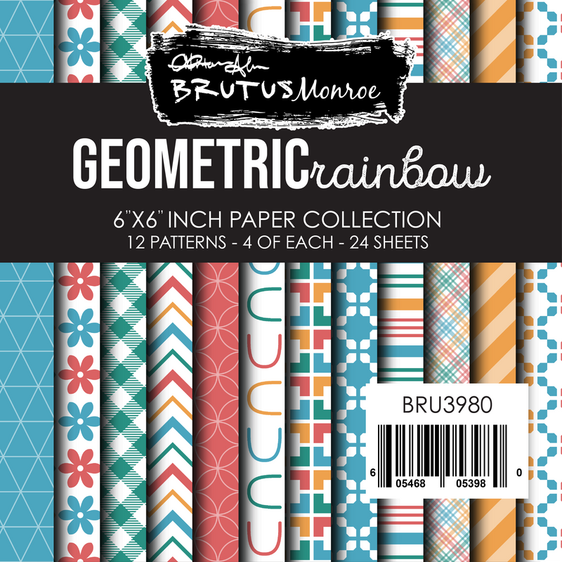 Geometric Rainbow | Paper Pad