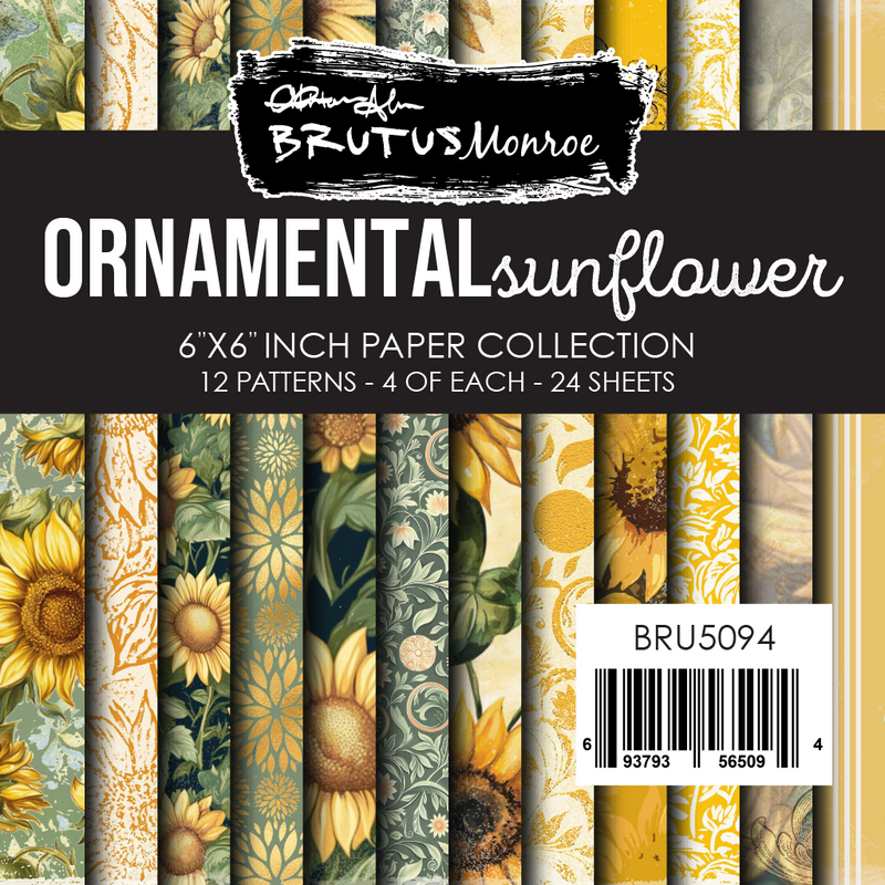 Ornamental Sunflower | Paper Pad