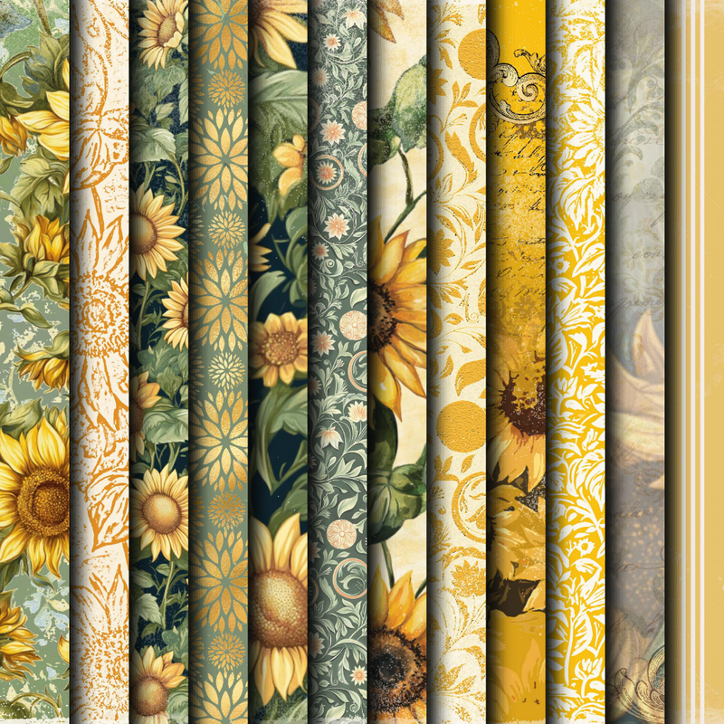Ornamental Sunflower | Paper Pad