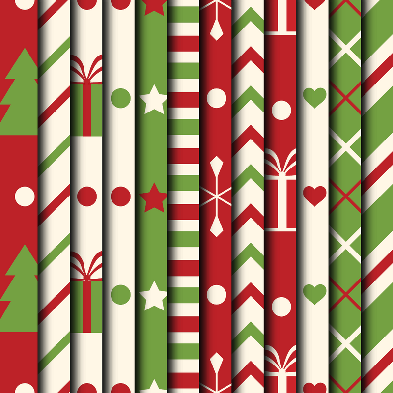 Happy Holidays | 4x4 Paper Pad