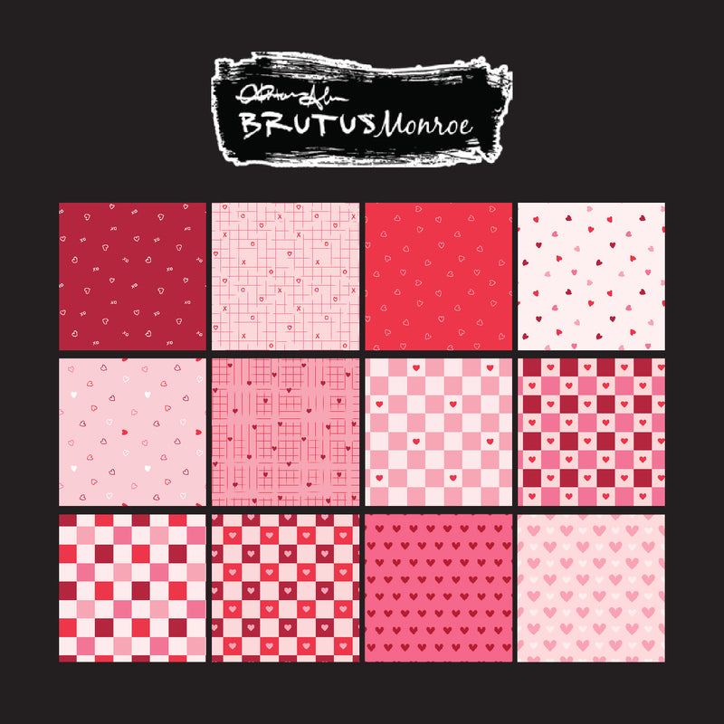 Checkered Heart | 4x4 Paper Pad