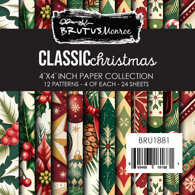 Classic Christmas | 4x4 Paper Pad