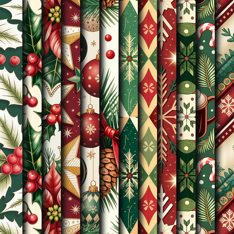 Classic Christmas | 4x4 Paper Pad
