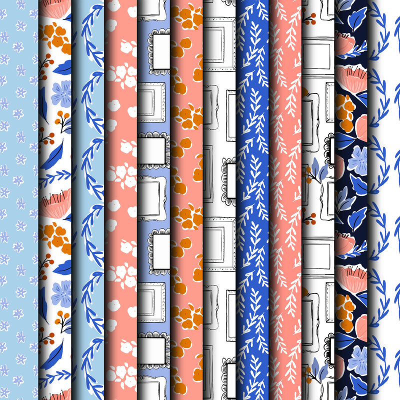 Framed Florals | Paper Pad