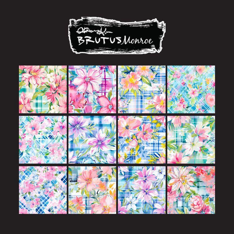 Plaid Petals | Paper Pad