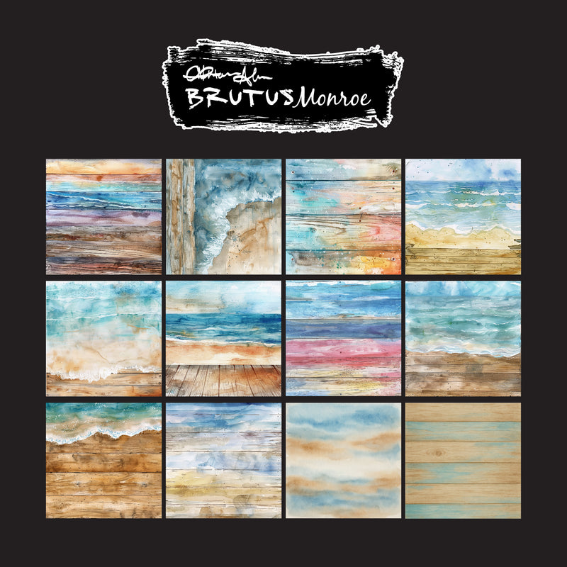 Watercolor Waves | Paper Pad