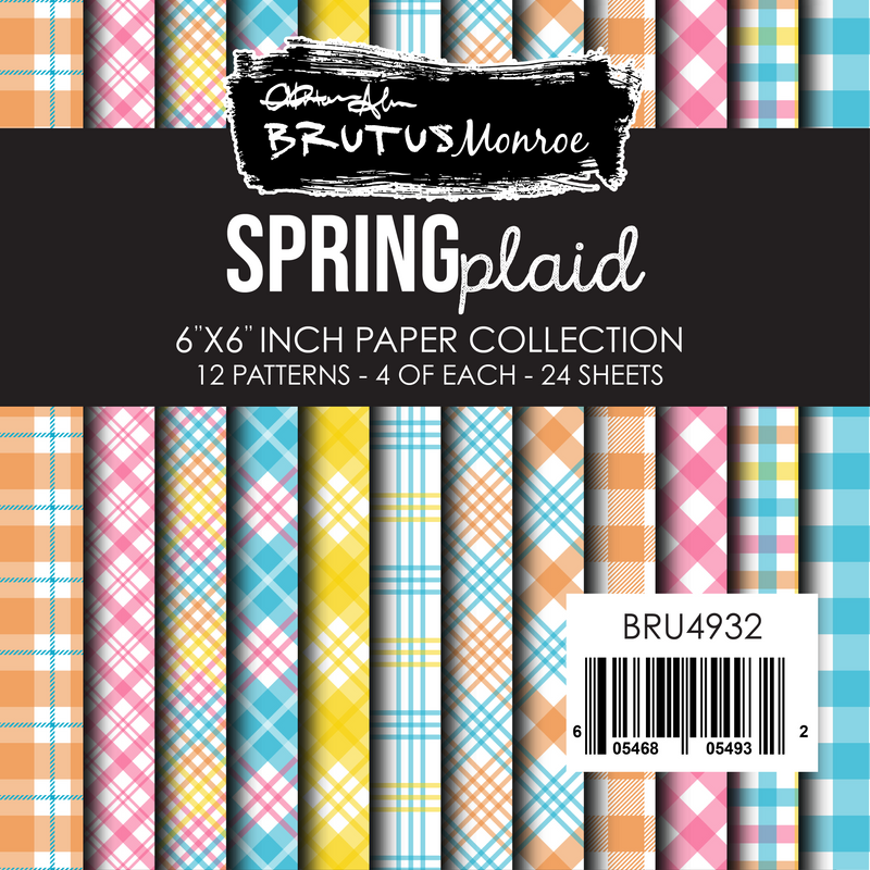 Spring Plaid | Paper Pad of the Month