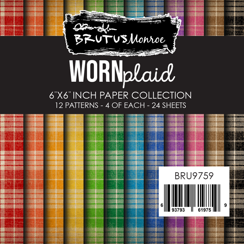 Worn Plaid | Paper Pad of the Month