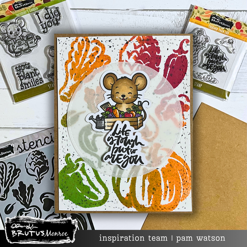 Theodore's Garden | 4x4 Stamp Set