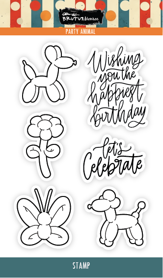 Party Animal | 4x6 Stamp Set