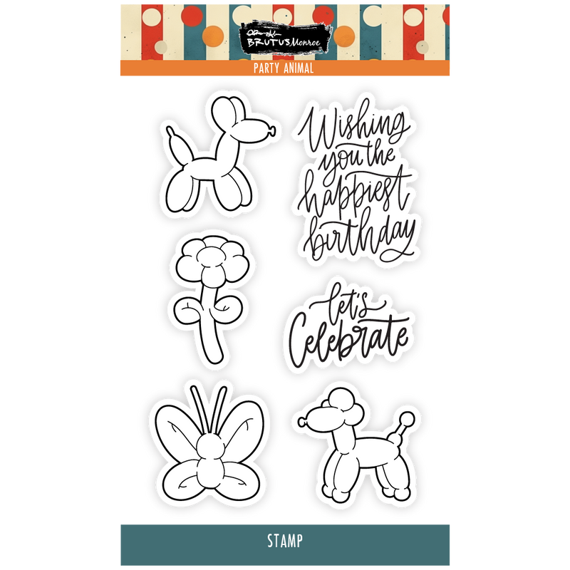 Party Animal | 4x6 Stamp Set