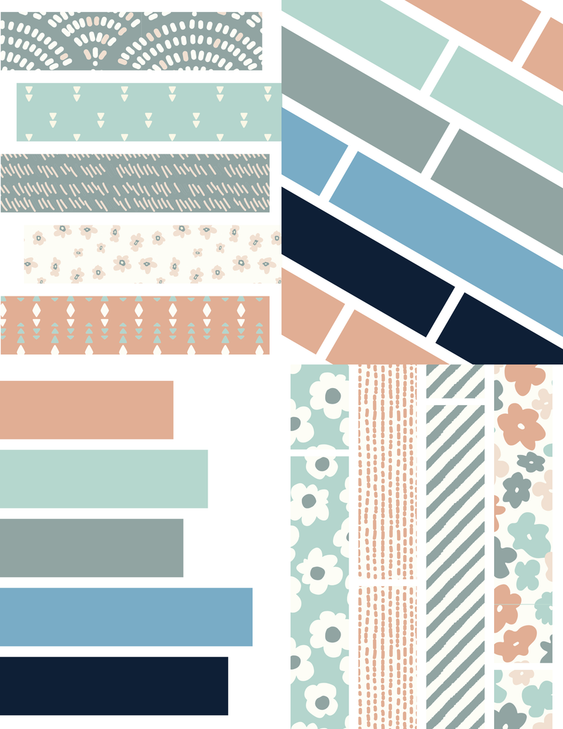 Pattern Map | Boho Florals