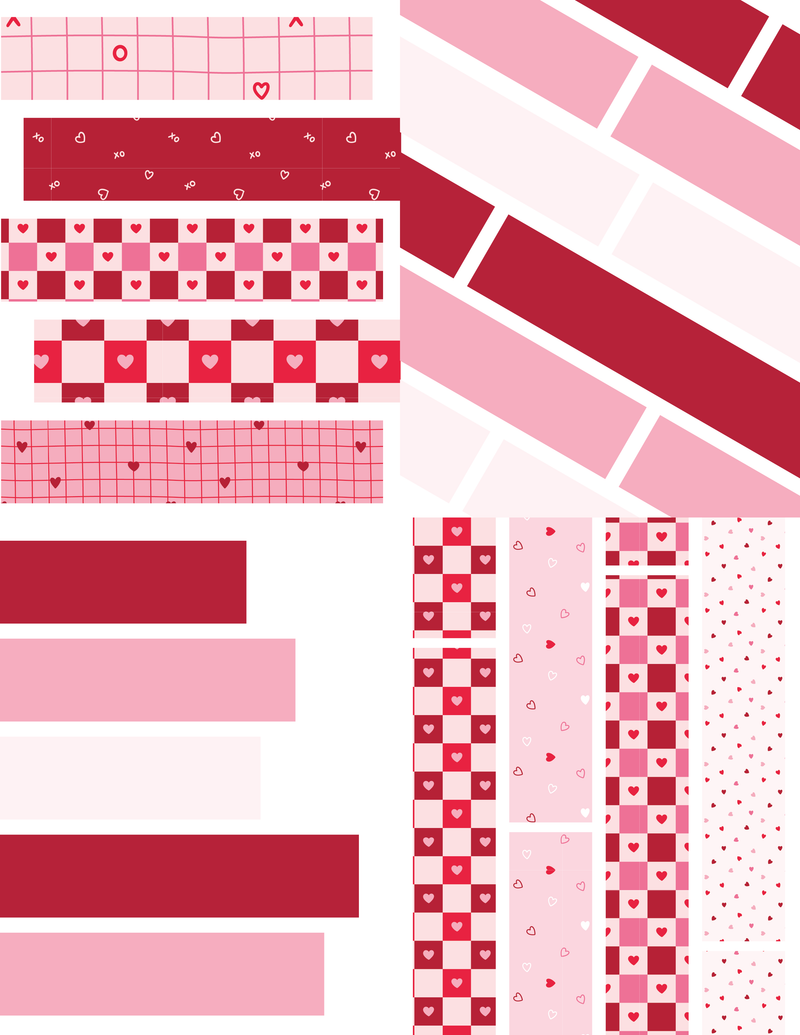 Pattern Map | Hugs and Kisses