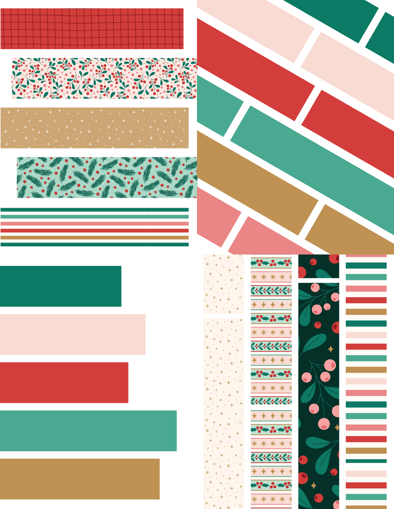 Pattern Map | Merry Foliage
