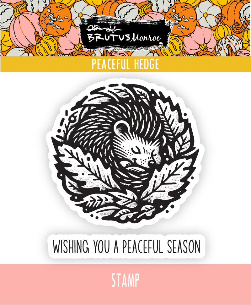 Peaceful Hedge | 3x3 Stamp Set