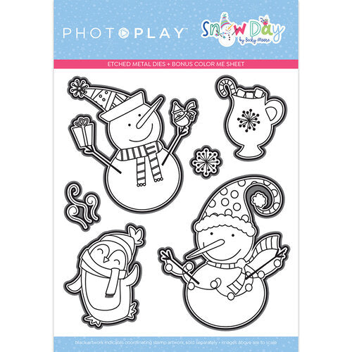 Snow Day Collection - Etched Dies - PhotoPlay