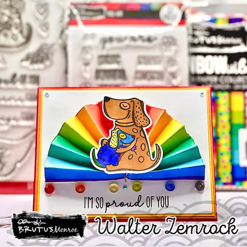 Proud Hugs | 6x8 Stamp