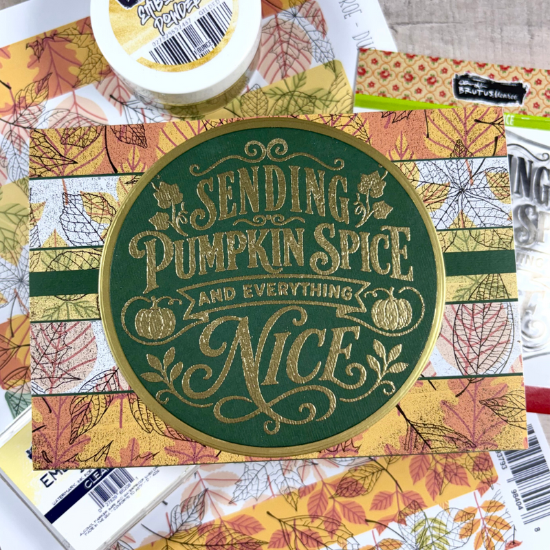 Pumpkin Spice | 4x4 Stamp Set