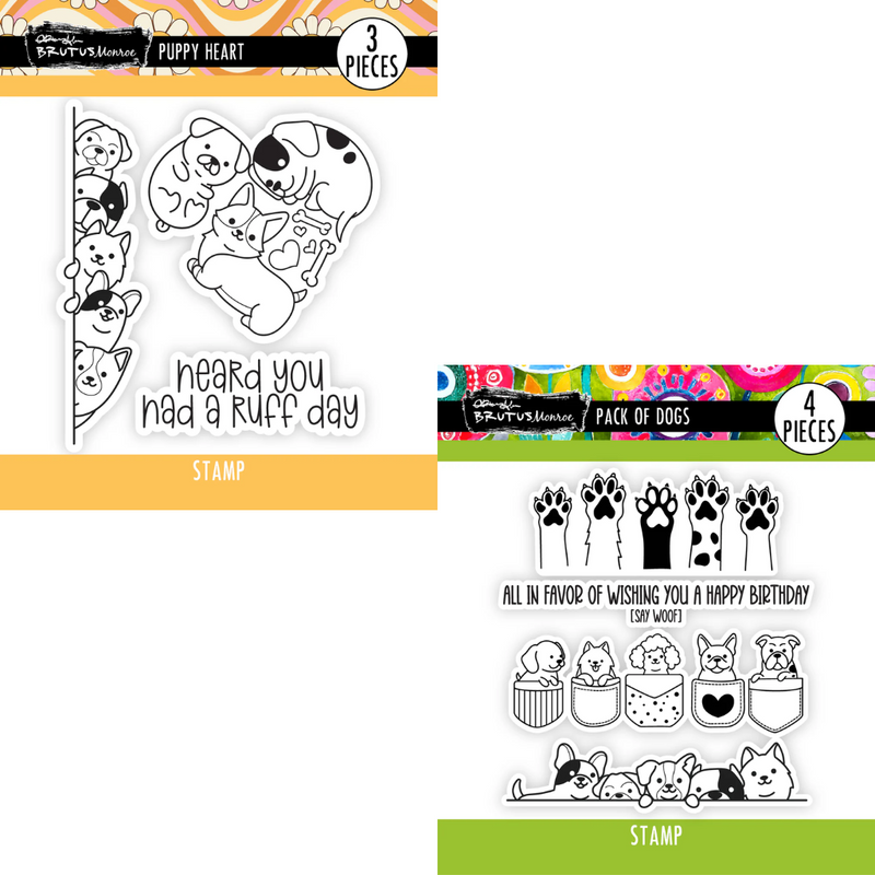 Pack of Dogs and Puppy Heart | Bundle