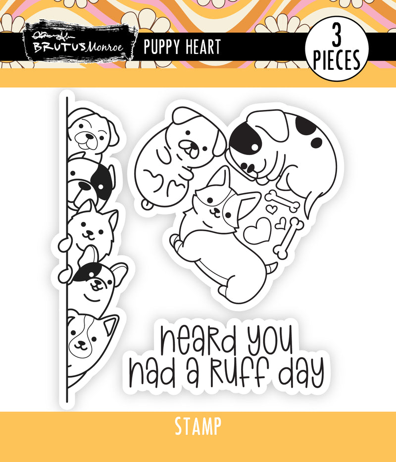 Puppy Heart | 4x4 Stamp
