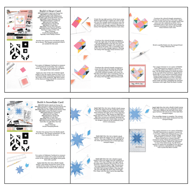 Quilt Pattern | Card Instructions