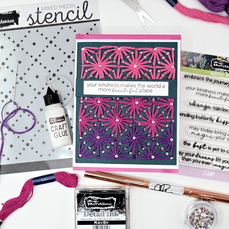Beautiful Journey | 4x4 Stamp Set