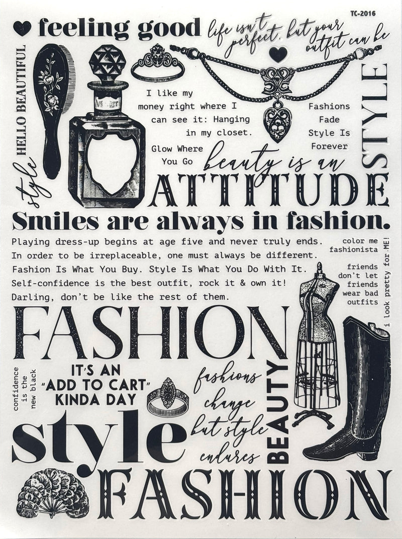 Fashion Headlines | Rub On Sheet