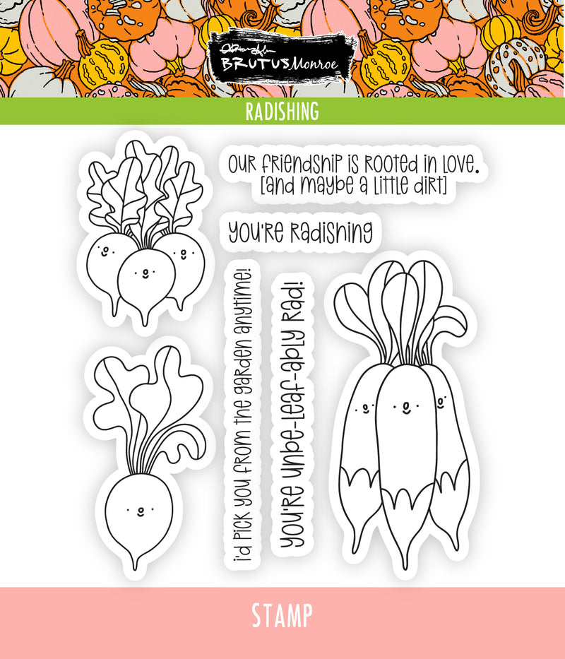 Radishing | 4x4 Stamp Set