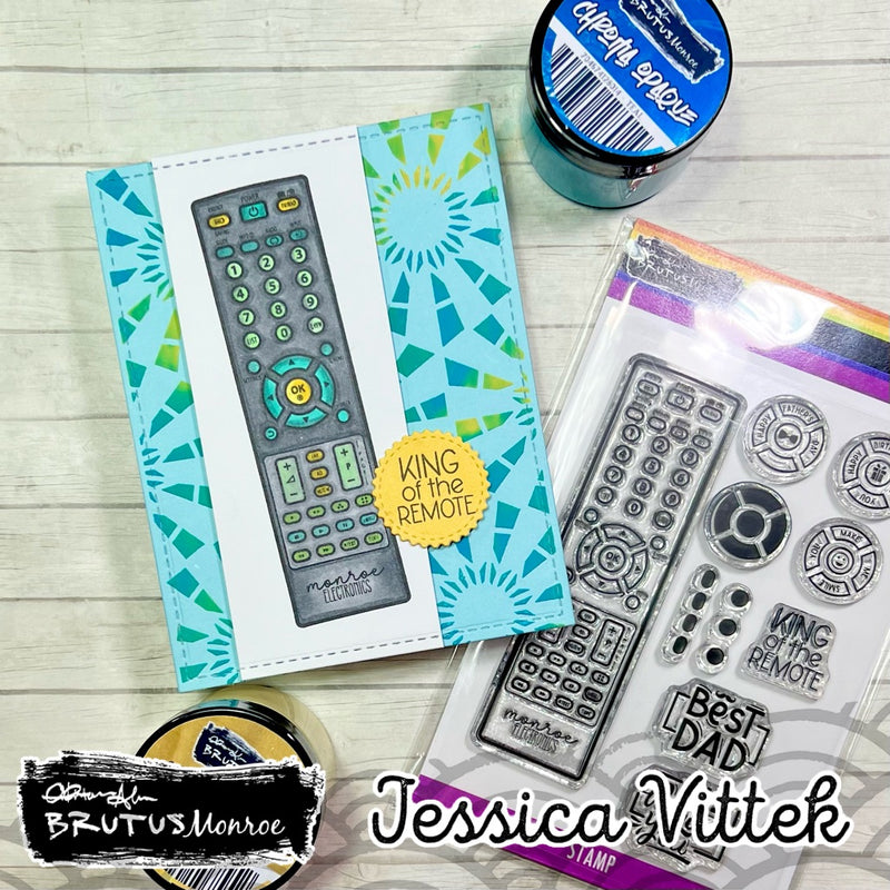 Retro Kaleidoscope | Slimline Stencil