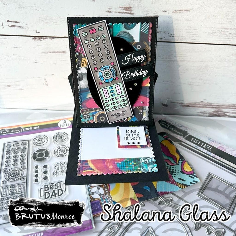 Remote King | 4x6 Stamp