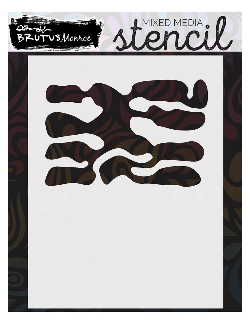 Ant Hill  | A2 Simple Blend Stencil  4.25"x5.5"