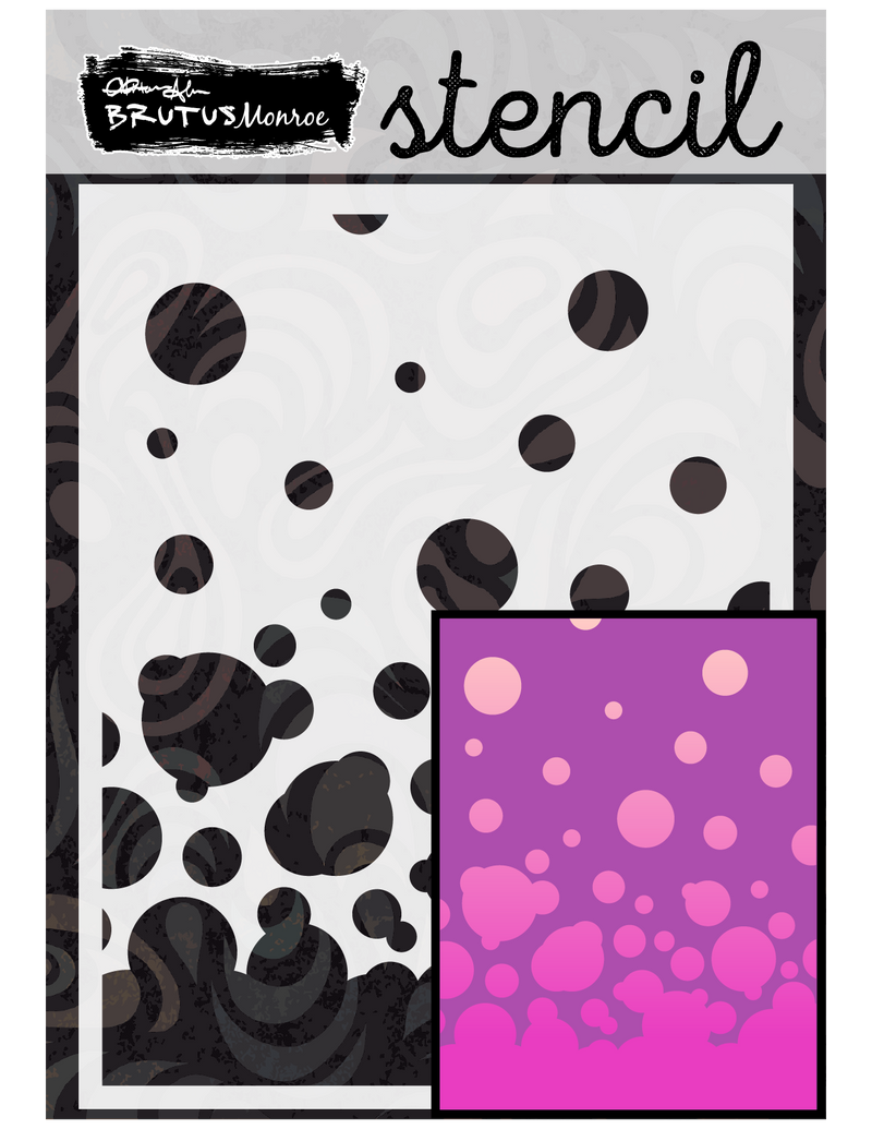 Bubbles | A2 Stencil